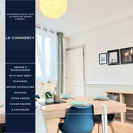 Apartment Le Commercy - En Hyper Centre Et Tres Spacieux *